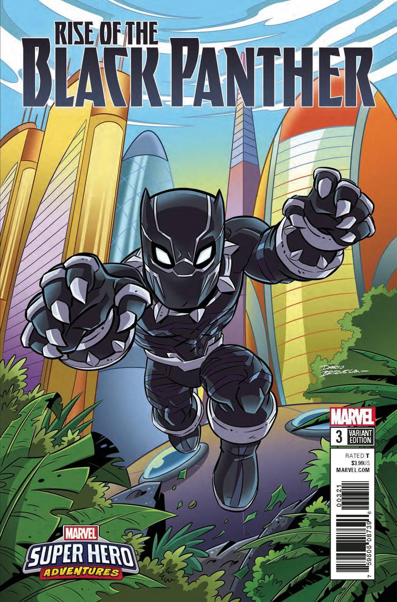 RISE OF BLACK PANTHER #3 MARVEL SUPER HEROES ADVENTURE VAR LEG