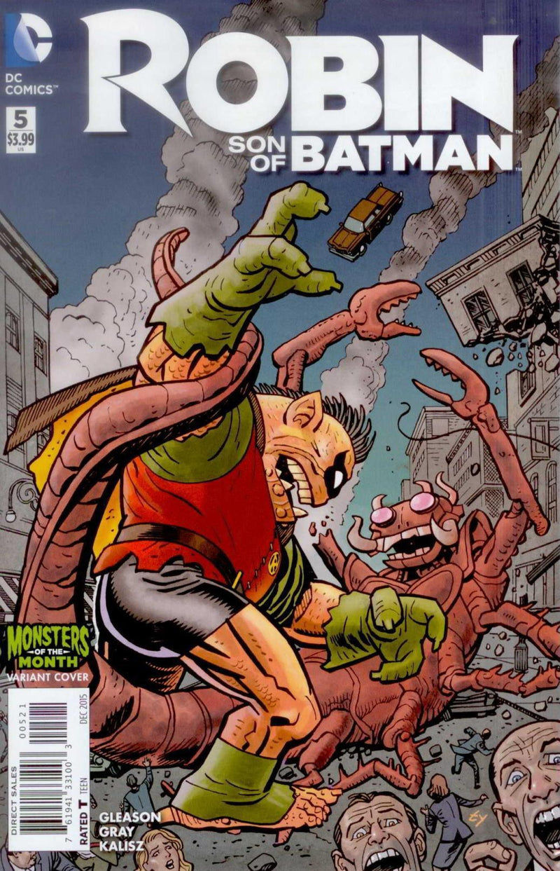 ROBIN SON OF BATMAN #5 MONSTERS VAR ED