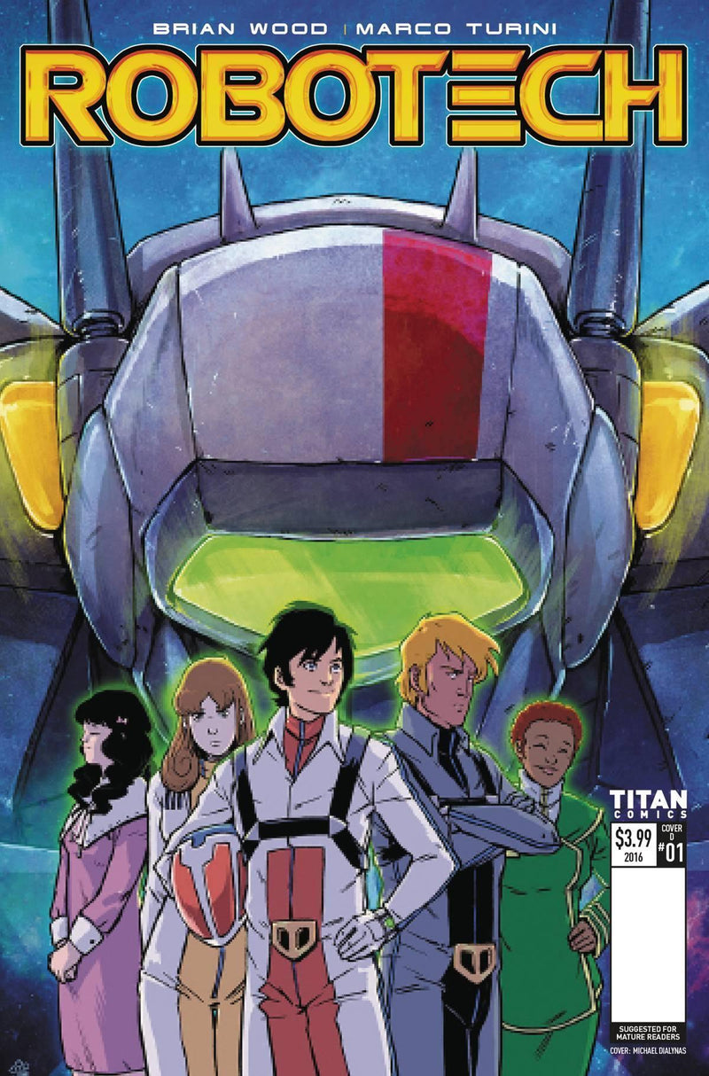 ROBOTECH VOL 3 #1  CVR D DIALYNAS