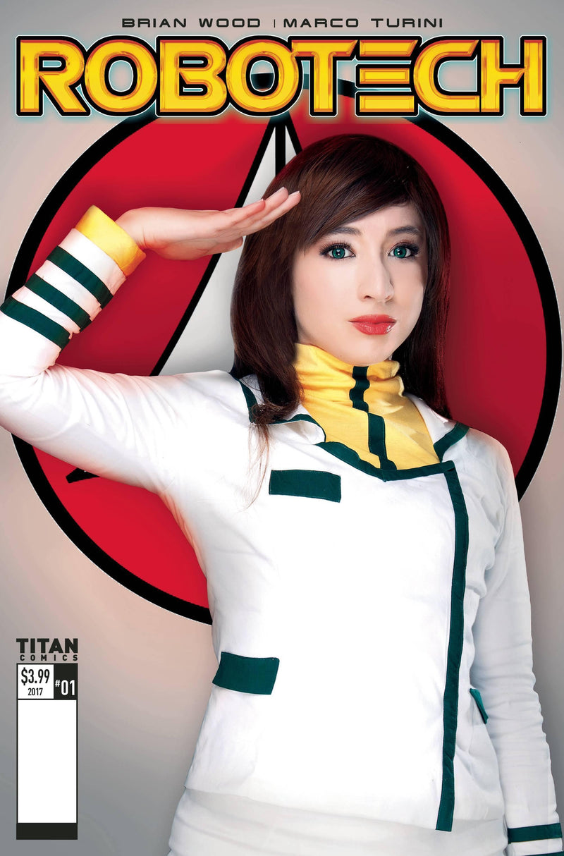 ROBOTECH VOL 3 #1  CVR G COSPLAY VAR