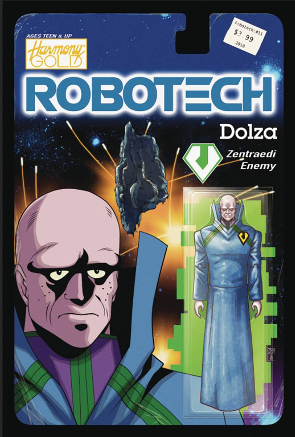 ROBOTECH VOL 3 #11 CVR B ACTION FIGURE VAR