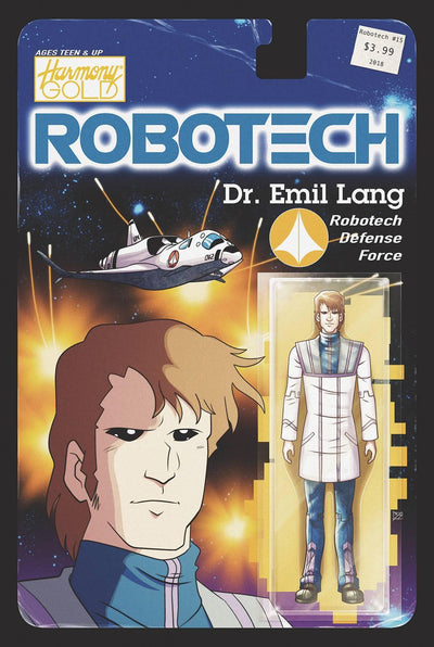 ROBOTECH VOL 3 #15 CVR B ACTION FIGURE VAR