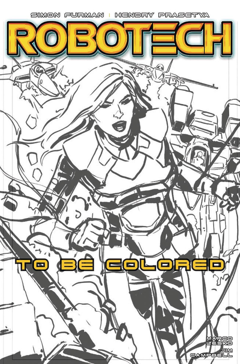 ROBOTECH VOL 3 #16 CVR C LAMING