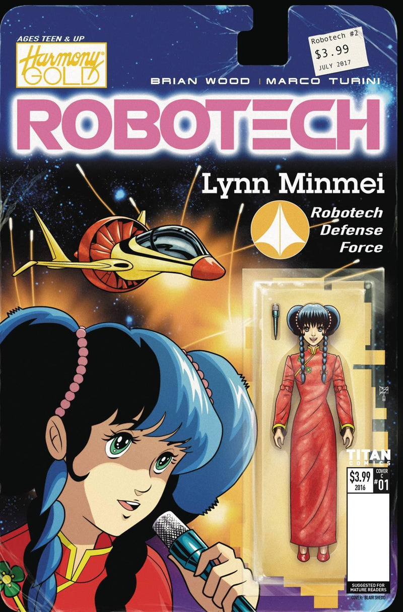 ROBOTECH VOL 3 #2 CVR C ACTION FIGURE VAR