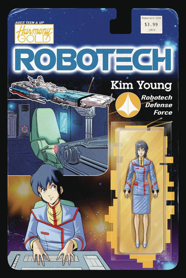 ROBOTECH VOL 3 #20 CVR B ACTION FIGURE VAR