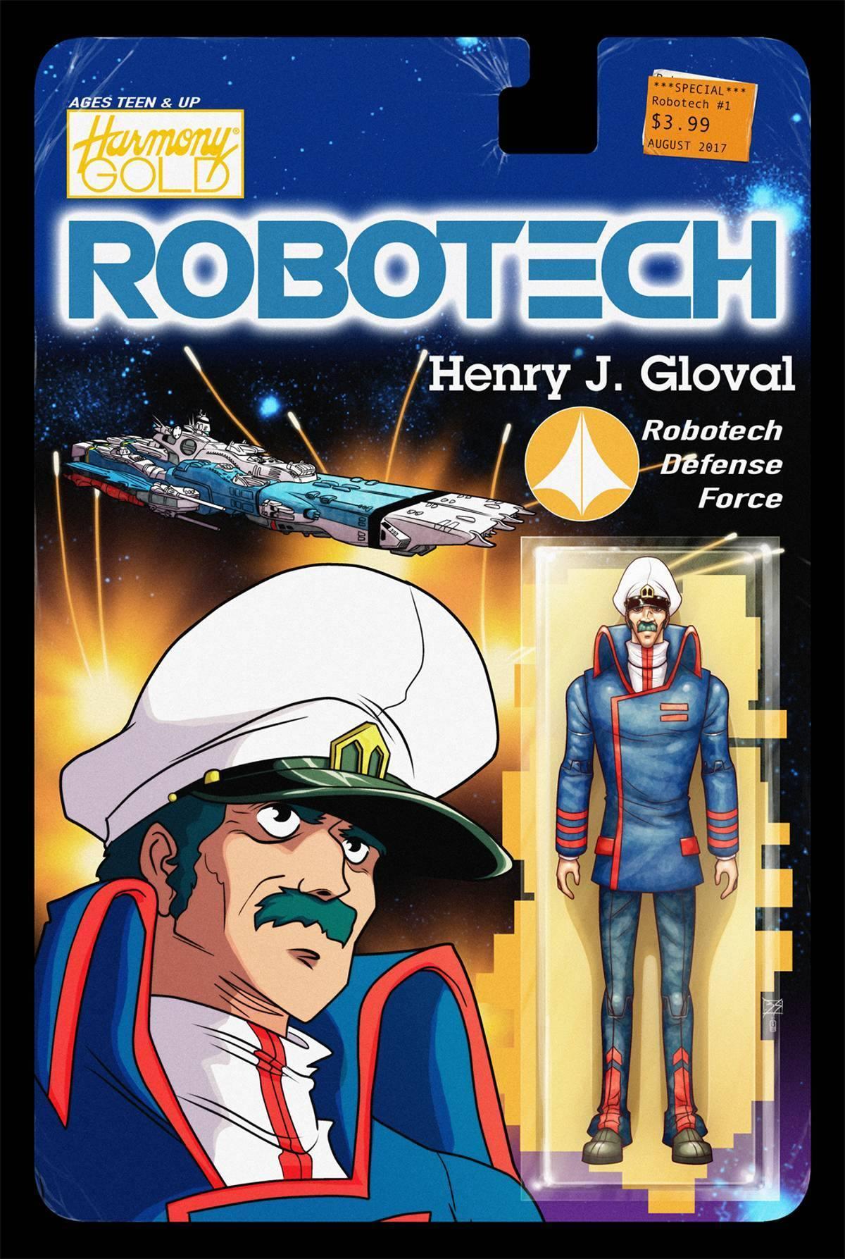 ROBOTECH VOL 3 #3 CVR C ACTION FIGURE VAR - Kings Comics