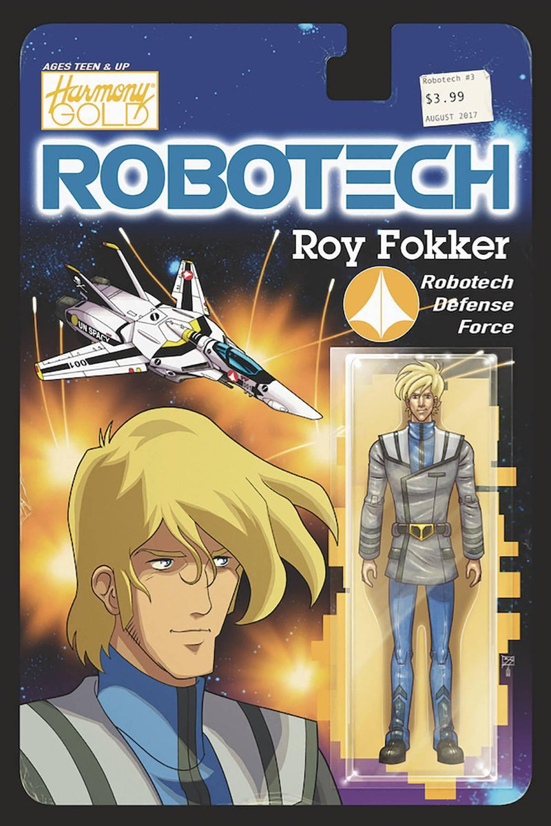 ROBOTECH VOL 3 #4 CVR C ACTION FIGURE VAR