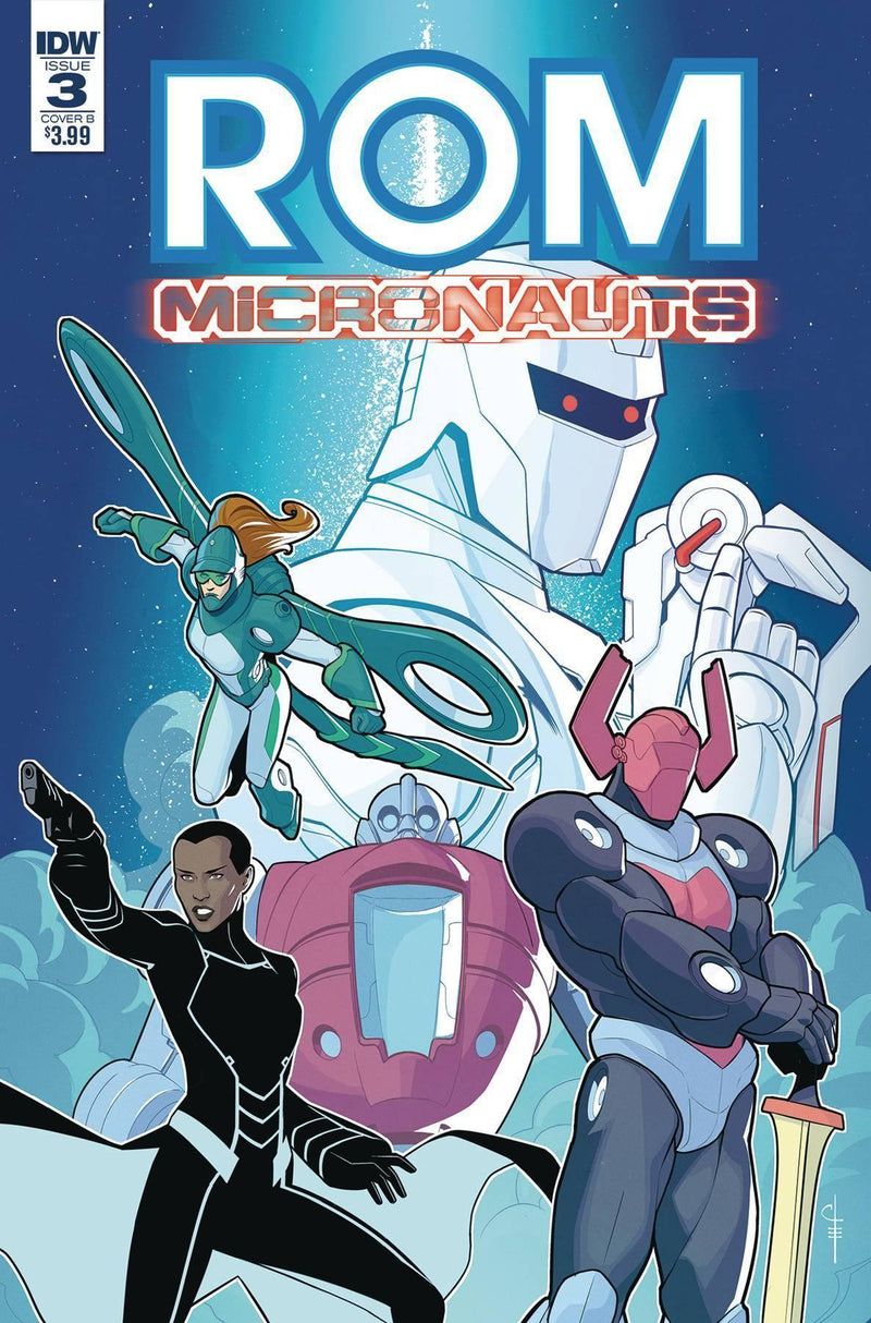 ROM & THE MICRONAUTS #3 CVR B EVENHUIS