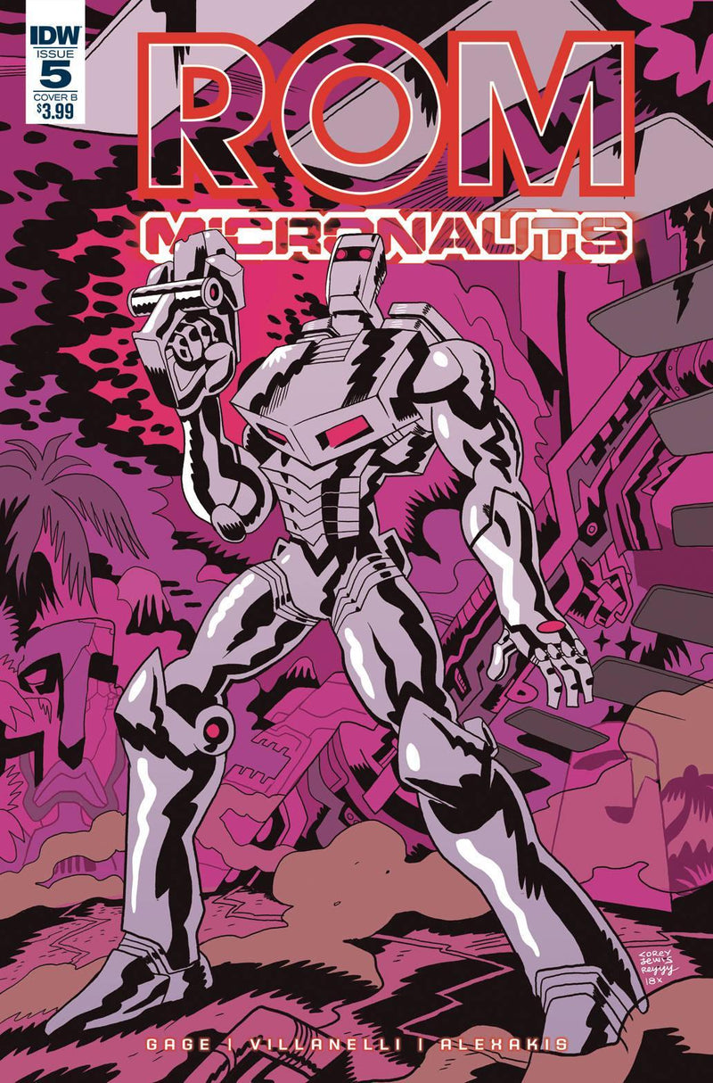 ROM & THE MICRONAUTS #5 CVR B LEWIS