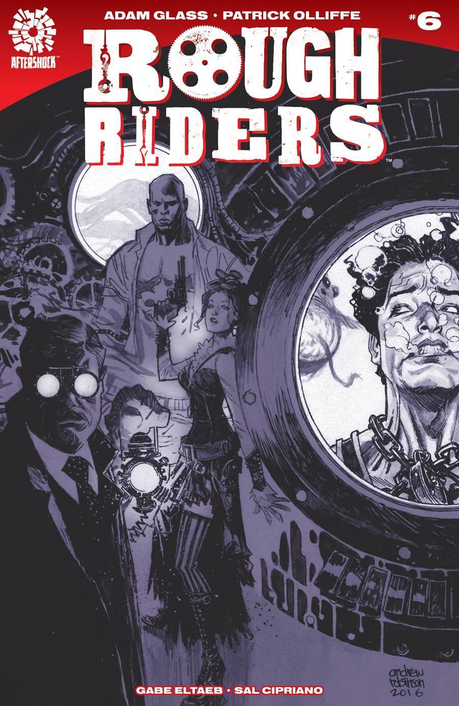 ROUGH RIDERS #6 10 COPY ROBINSON INCV CVR - Kings Comics