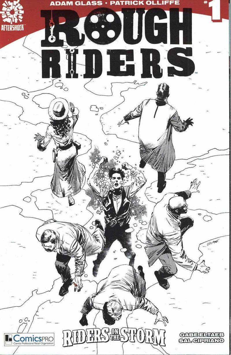 ROUGH RIDERS ON THE STORM #1 COMICSPRO VARIANT COVER