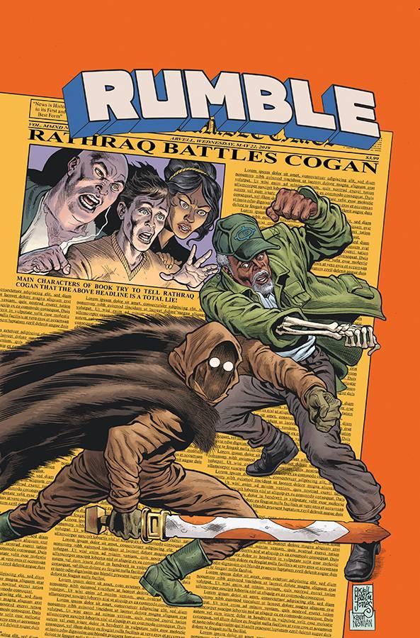 RUMBLE VOL 2 #12 CVR B JONES NOWLAN & STEWART - Kings Comics
