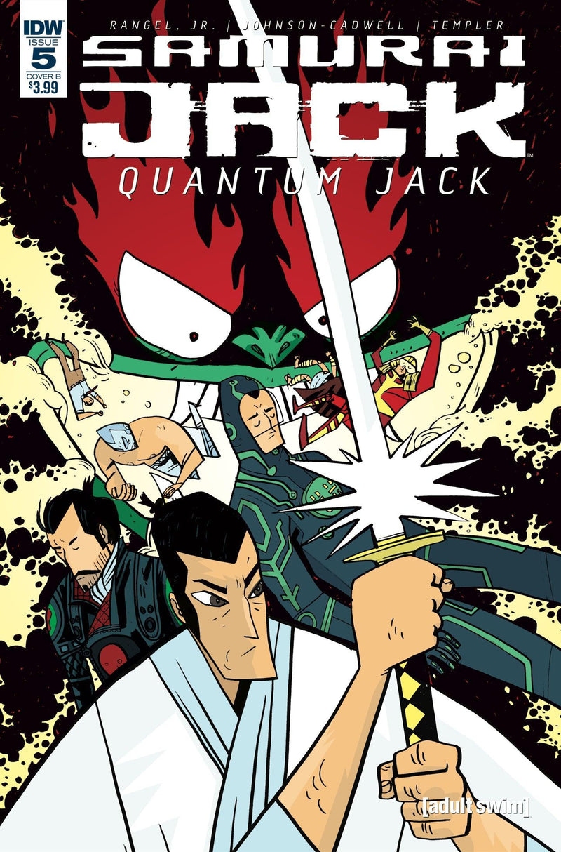 SAMURAI JACK QUANTUM JACK #5 CVR B JOHNSON CADWELL