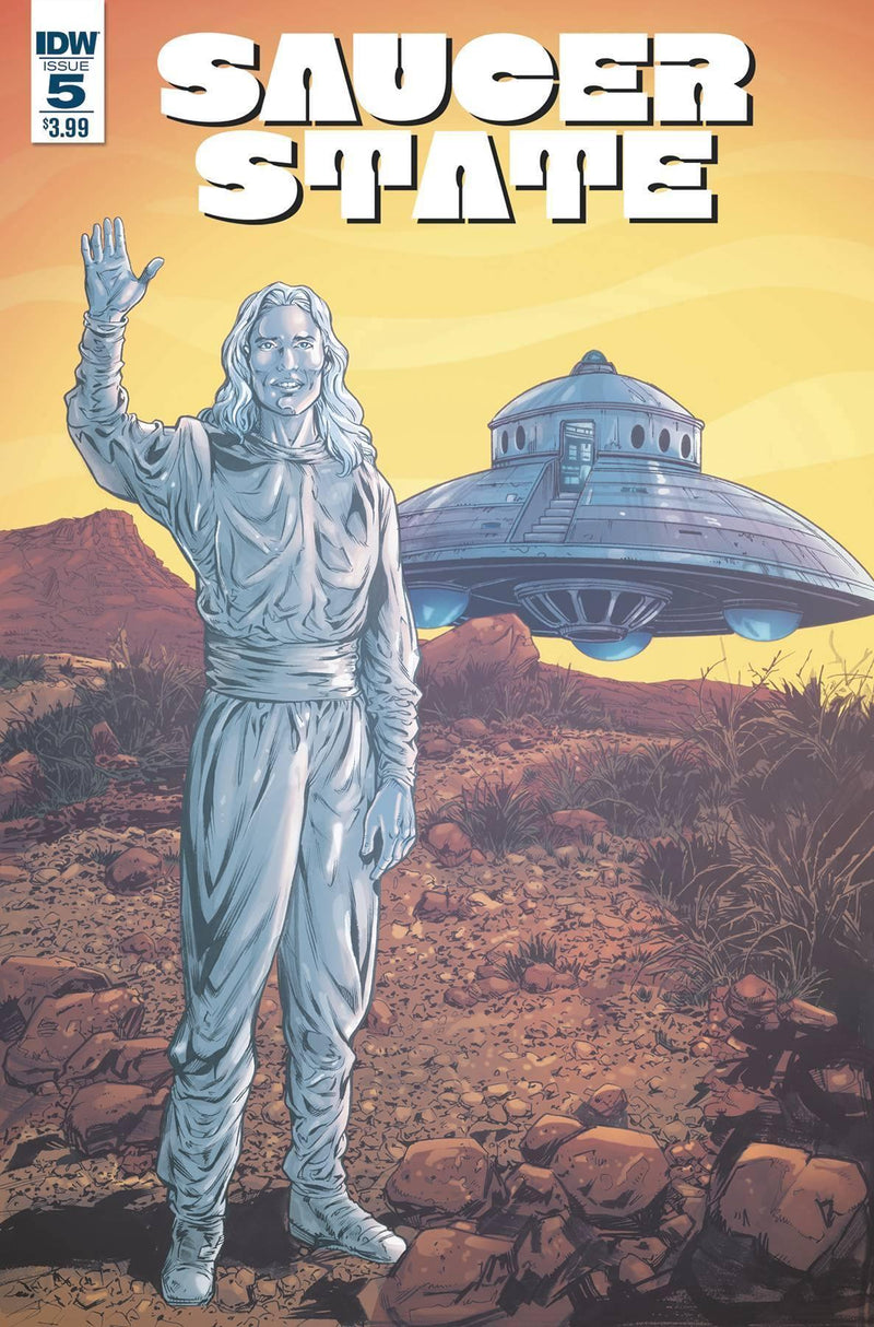 SAUCER STATE #5 CVR A KELLY