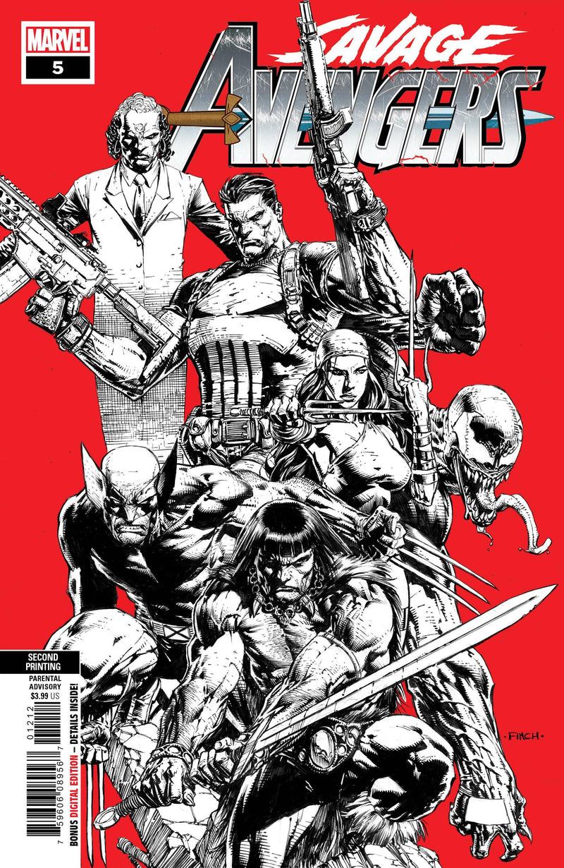 SAVAGE AVENGERS #5 2ND PTG VAR