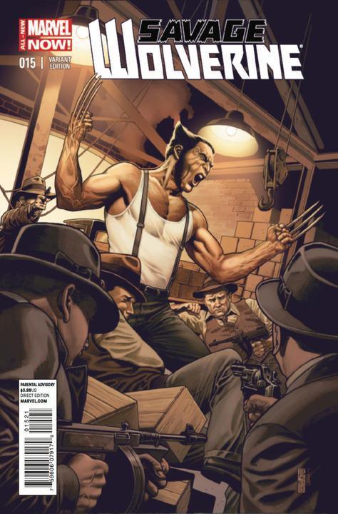 SAVAGE WOLVERINE #15 JONES VAR