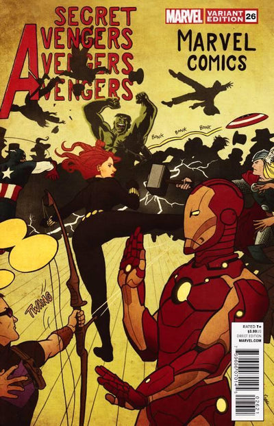 SECRET AVENGERS #26 AA APPRECIATION VAR AVX
