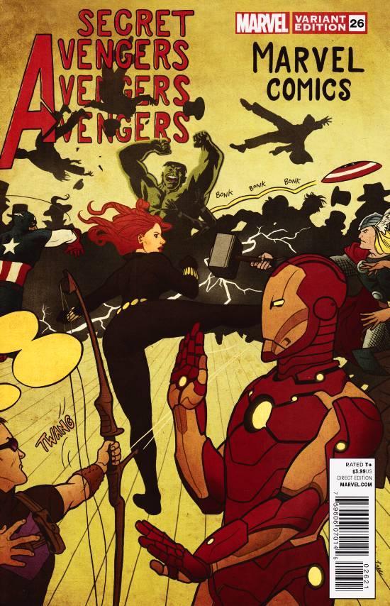 SECRET AVENGERS #26 AA APPRECIATION VAR AVX
