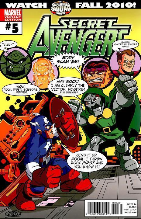 SECRET AVENGERS #5 SHS VAR