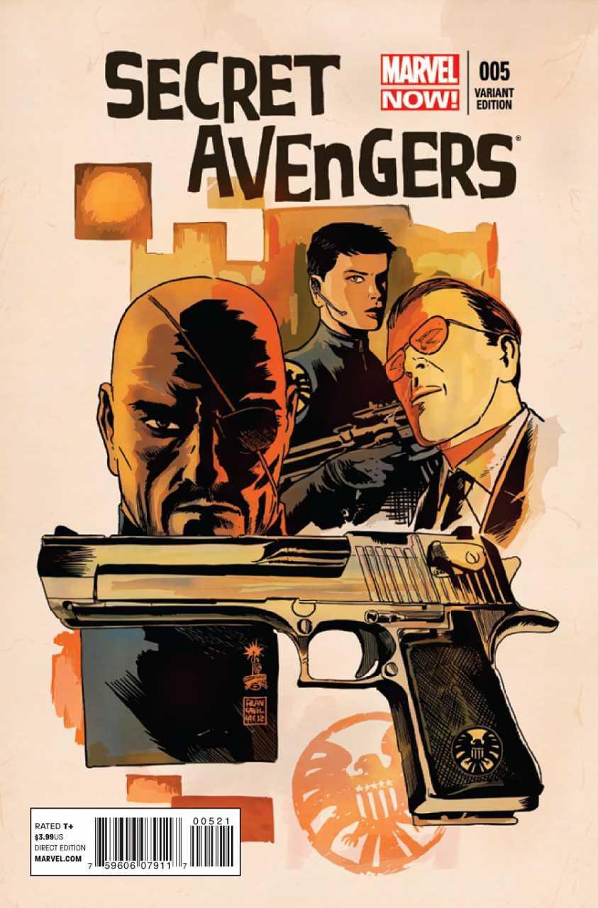 SECRET AVENGERS VOL 2 #5 FRANCAVILLA VAR NOW - Kings Comics