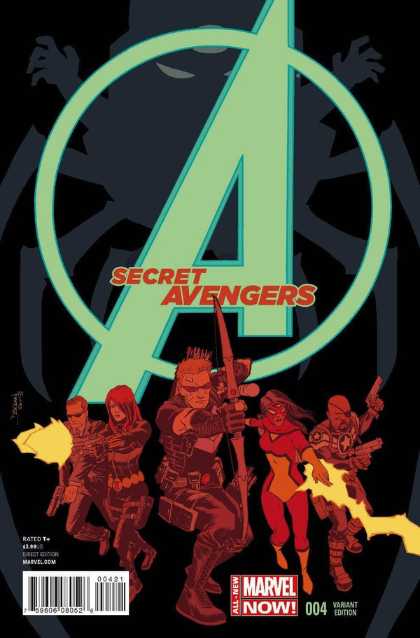 SECRET AVENGERS VOL 3 #4 SHALVEY VAR ANMN