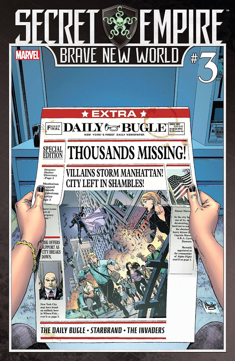 SECRET EMPIRE BRAVE NEW WORLD (2017) #3 SE