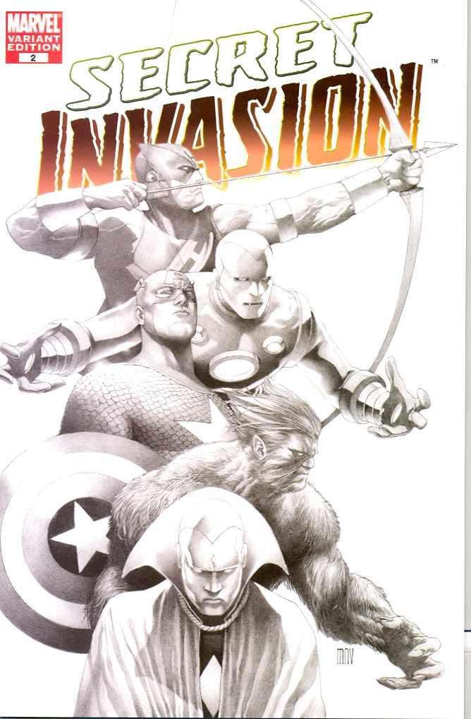 SECRET INVASION (2008) #2 SKETCH VAR SI