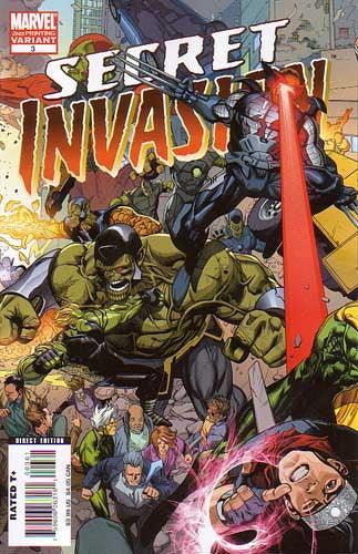 SECRET INVASION (2008) #3 2ND PTG YU VAR
