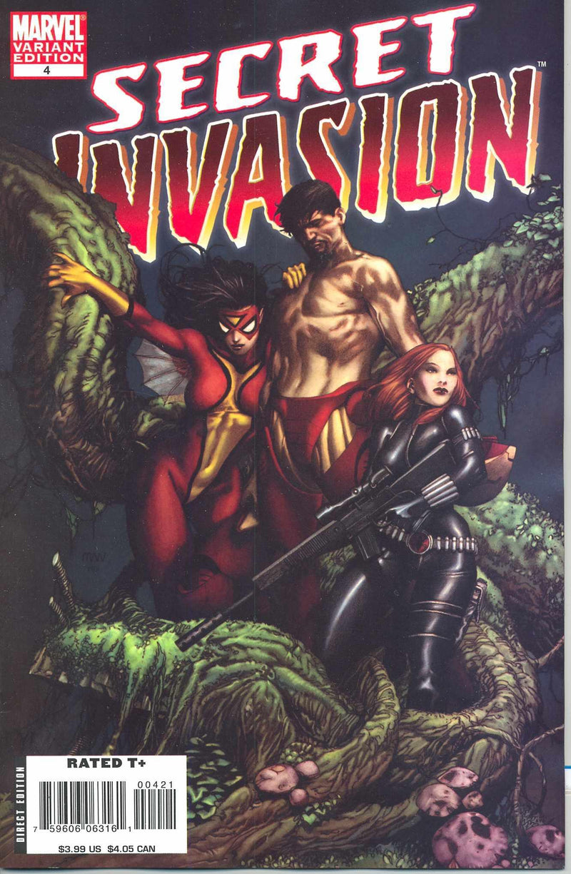 SECRET INVASION (2008) #4 MCNIVEN VAR SI