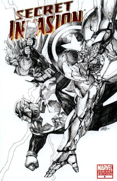 SECRET INVASION (2008) #6 YU SKETCH VAR SI