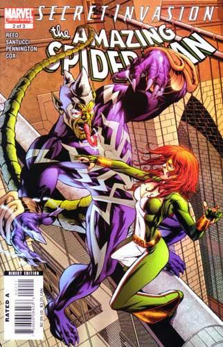 SECRET INVASION AMAZING SPIDER-MAN (2008) #2 SI