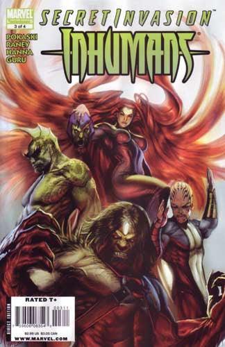 SECRET INVASION INHUMANS (2008) #3 SI
