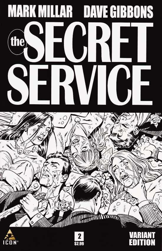 SECRET SERVICE #2 GIBBONS SKETCH VAR - Kings Comics