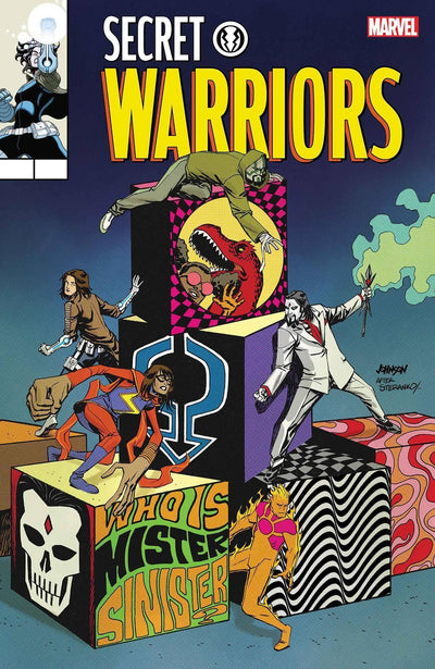SECRET WARRIORS (2017) #8 JOHNSON LH VAR LEG (LENTICULAR COVER)