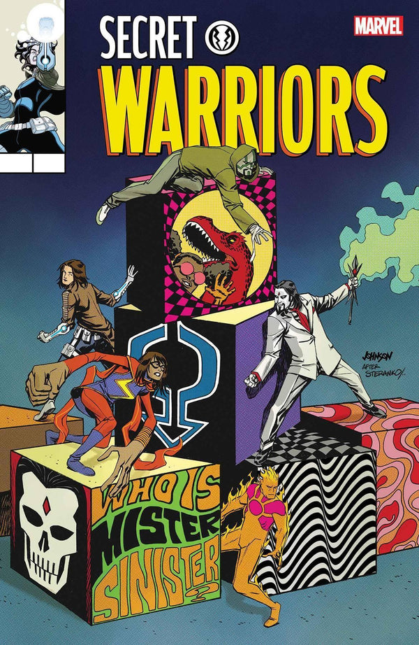 SECRET WARRIORS (2017) #8 JOHNSON LH VAR LEG (LENTICULAR COVER)