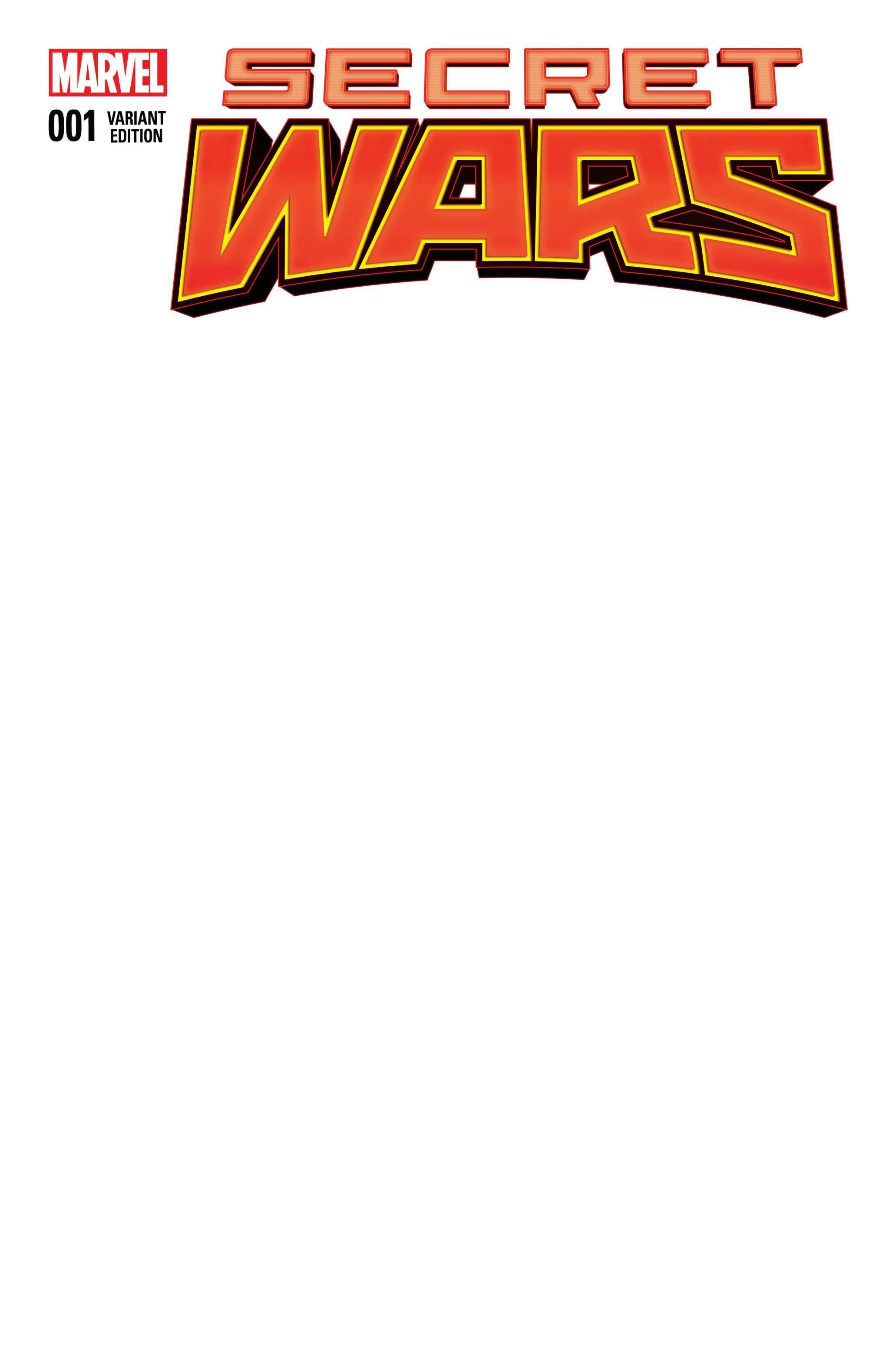 SECRET WARS #1 BLANK VAR - Kings Comics