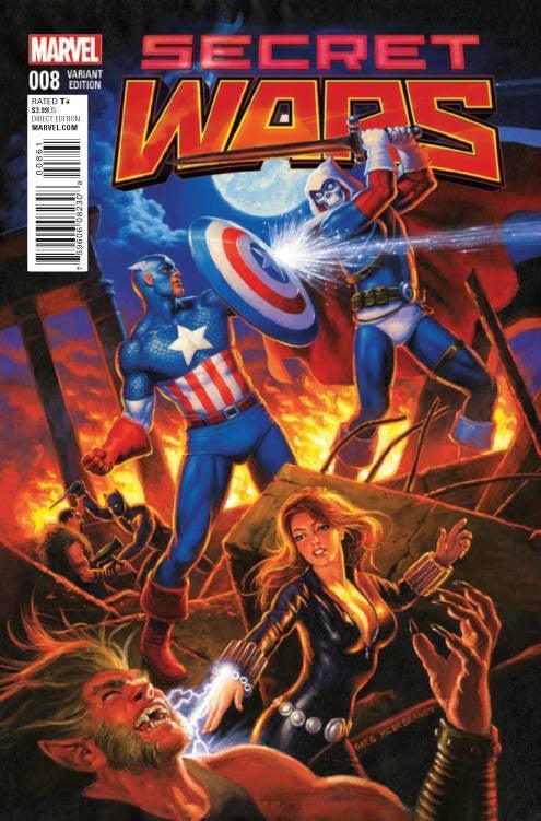 SECRET WARS #8 25 COPY HILDEBRANDT CLASSIC VAR SWA