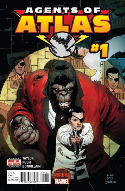 SECRET WARS AGENTS OF ATLAS #1 SWA