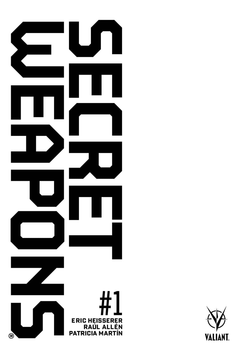 SECRET WEAPONS #1  CVR C BLANK VAR