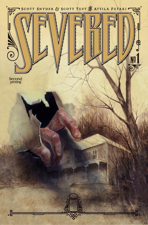 SEVERED #1 VAR CVR 2ND PTG