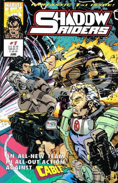 SHADOW RIDERS (1993) SET OF FOUR