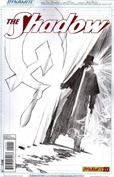 SHADOW VOL 5 #20 15 COPY ROSS SKETCH INCV