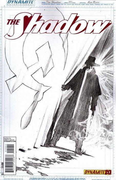 SHADOW VOL 5 #20 15 COPY ROSS SKETCH INCV