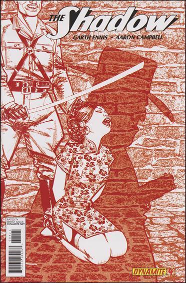 SHADOW VOL 5 #4 25 COPY CHAYKIN BLOOD RED INCV