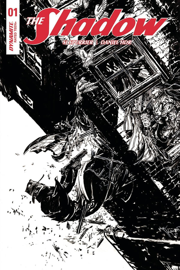 SHADOW VOL 7 #1 10 COPY KALUTA B&W INCV