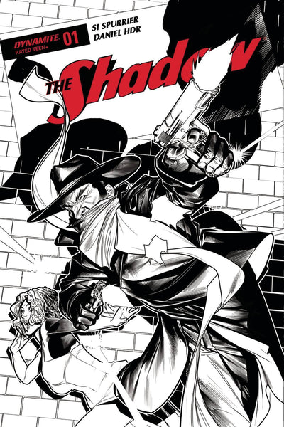 SHADOW VOL 7 #1 20 COPY PETERSON B&W INCV