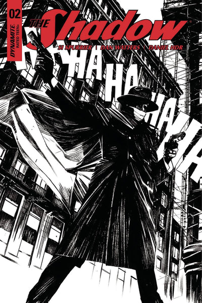 SHADOW VOL 7 #2 CVR E 20 COPY EDWARDS B&W INCV