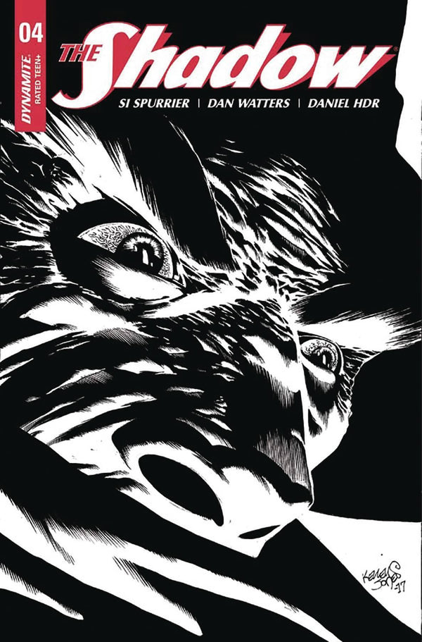 SHADOW VOL 7 #4 CVR D 10 COPY JONES B&W INCV