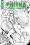 SHEENA VOL 4 #8 CVR E 10 COPY SANAPO B&W INCV - Kings Comics
