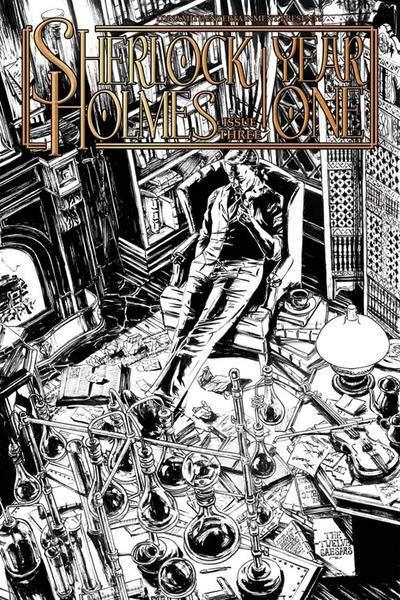 SHERLOCK HOLMES YEAR ONE #3 20-COPY CAMPBELL B&W INCV